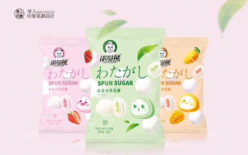诺曼熊棉花糖歪歪系列 华人印象品牌策划的产品视觉魅力